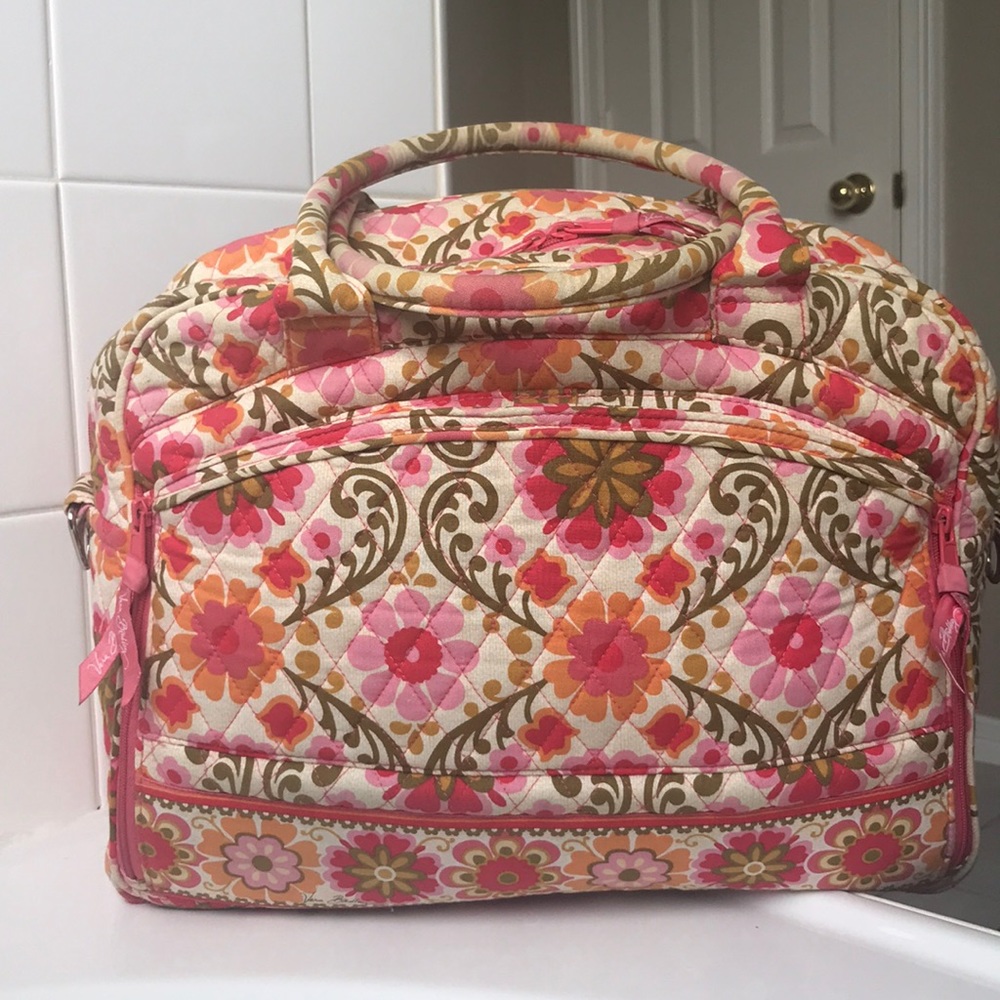 Vera Bradley Weekender in retired print